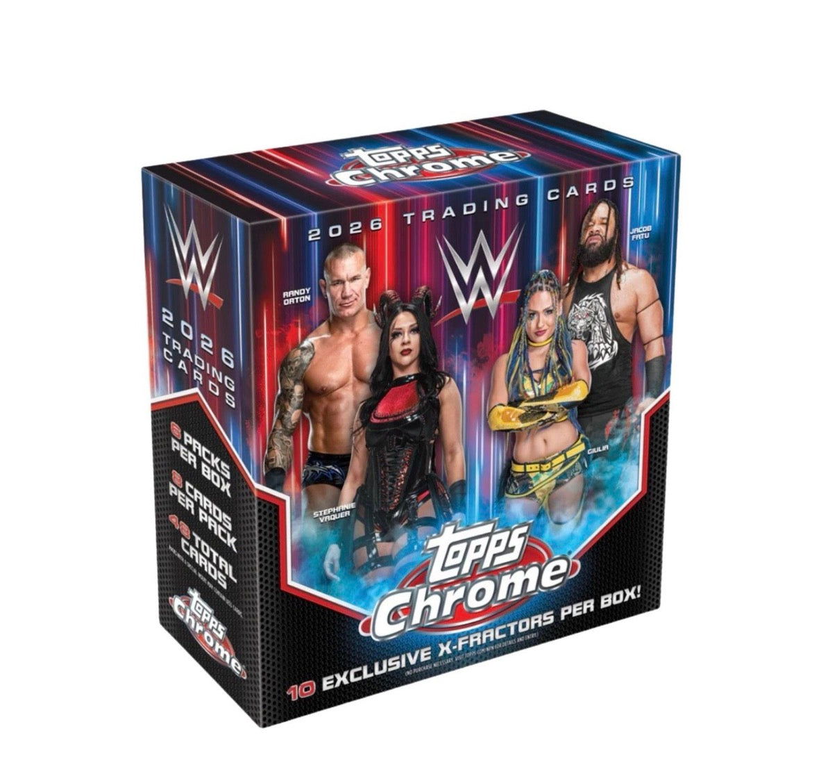 Topps Chrome WWE Mega Box